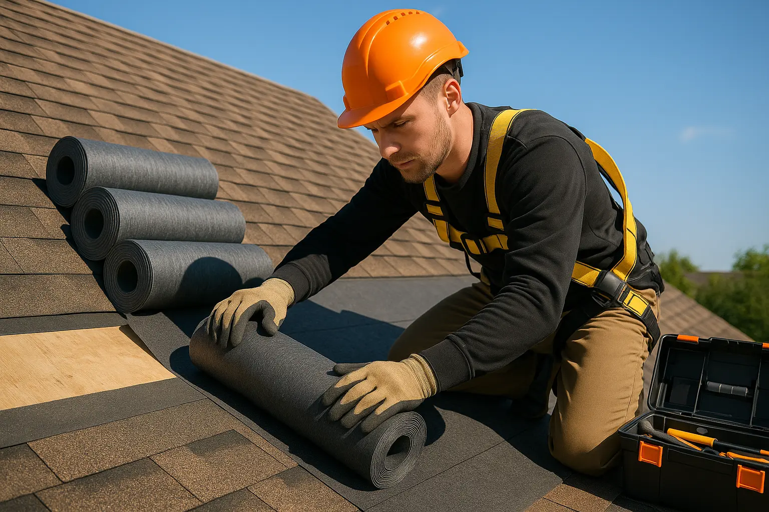 Roof Underlayment Guide: Install a Waterproof Barrier