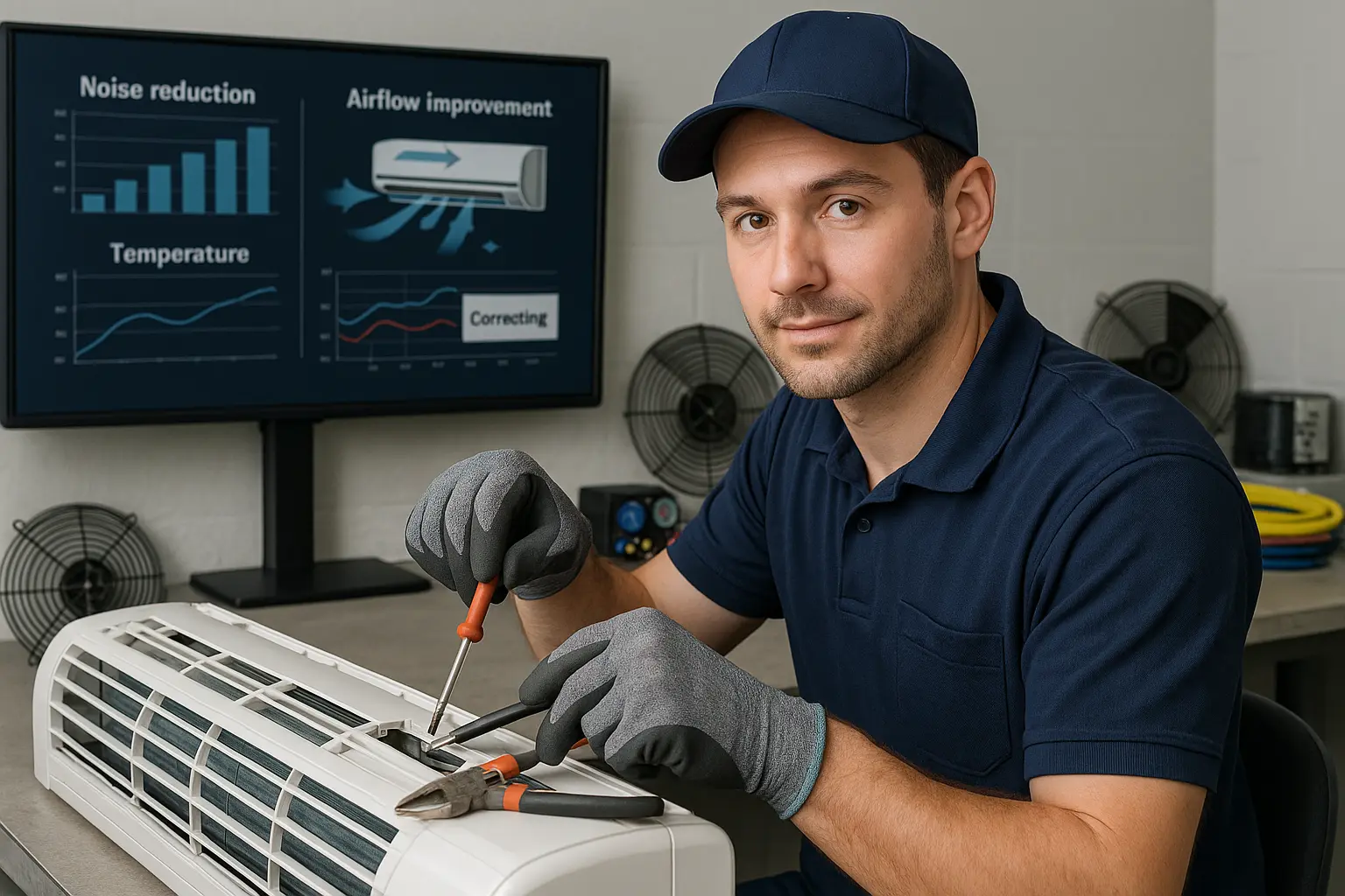 AC Repair: Solve Noise, Weak Airflow & Warm Air Issues