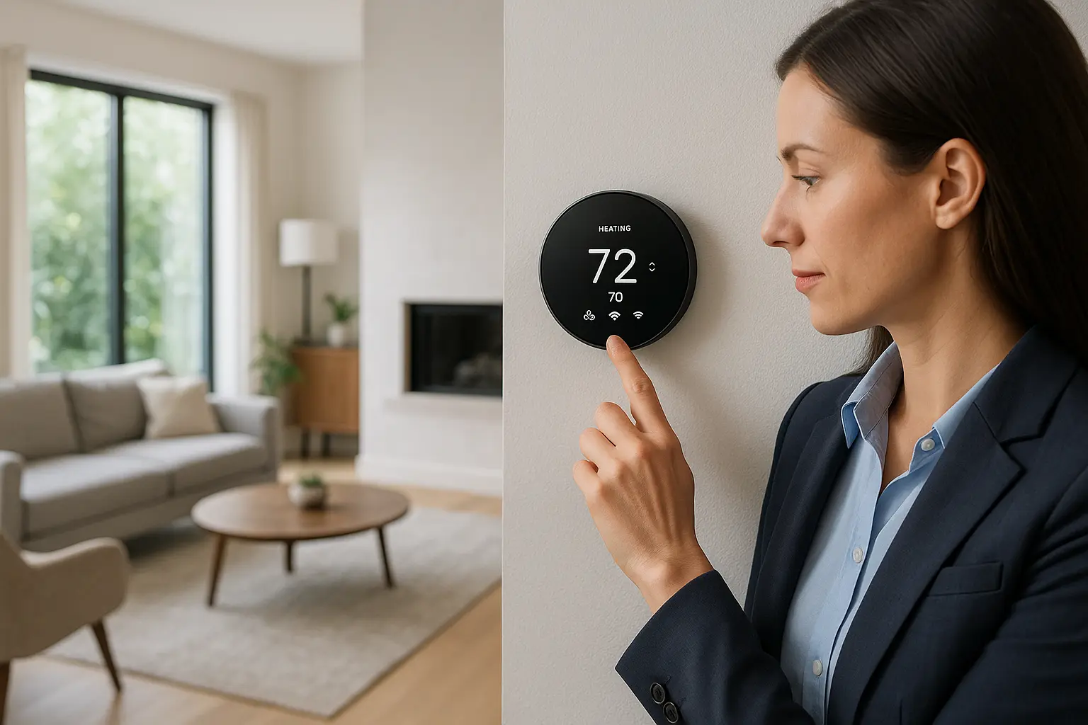Smart Thermostat: Boost Energy Efficiency with Wi-Fi Control