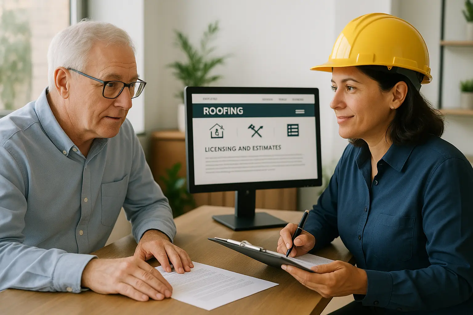 Choosing a Roofing Contractor: Reviews, License, Estimate