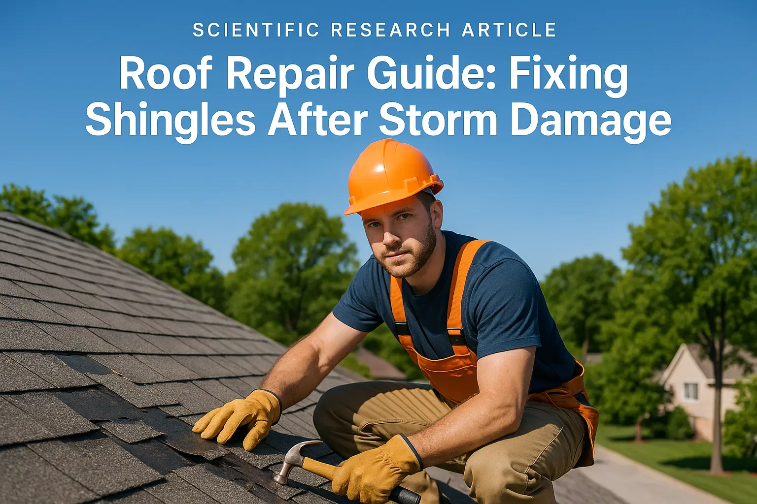Roof Repair Guide: Fixing Shingles After Storm Damage